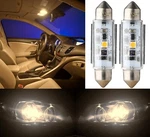 Flosser Led Light 6411 212-2 1W Warm White Two Bulbs Interior Dome Festoon Stock. Fixed Price $19.00.