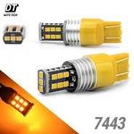 50W 7443 7440 Led Amber Yellow Turn Signal Parking Drl High Power Light Bulbs. Fixed Price $9.89.